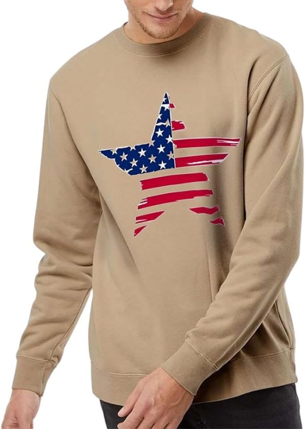 USA Flag Midweight Sweatshirt